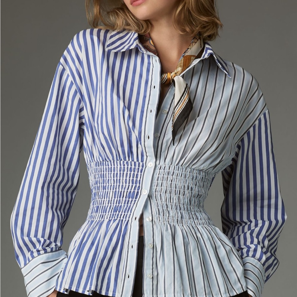 Maeve button shirt